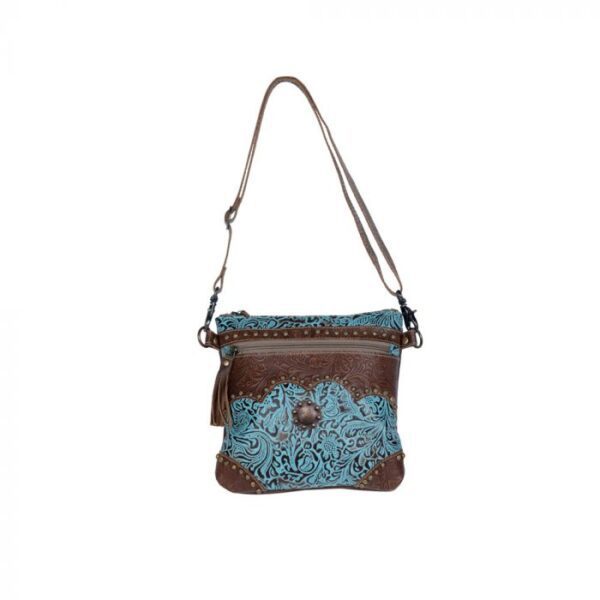 A Myra Azure Aesthetic Bag strap