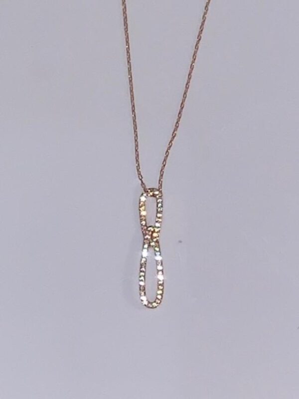 A necklace with a unique pendant