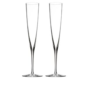 Two deep smooth glasses